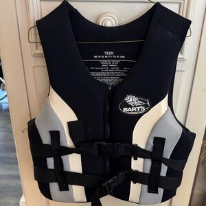 Barts Black and Swim Rashguard Life Vest